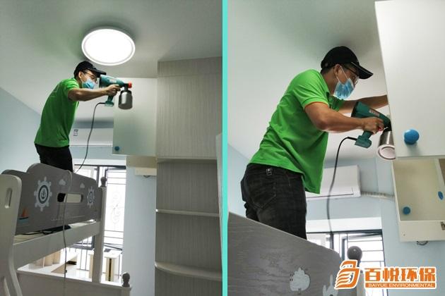 佛山專(zhuān)業(yè)除甲醛百悅環(huán)保裝修新房除甲醛